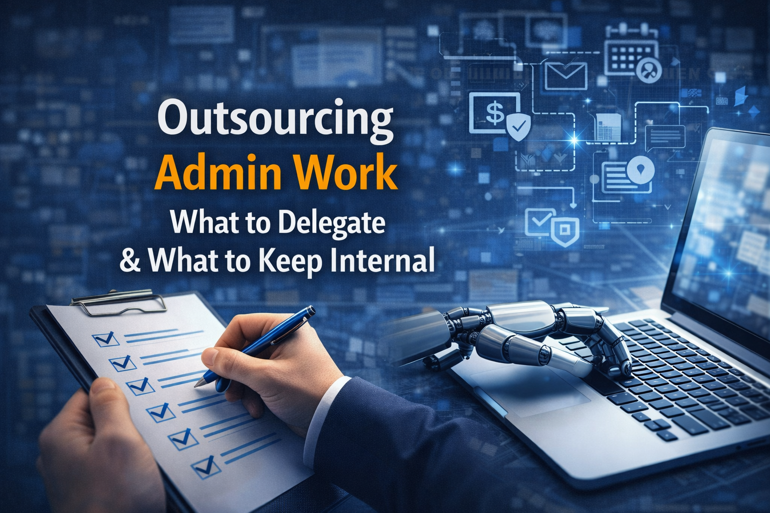 Outsourcing Admin Work: What to Delegate and What to Keep Internal
