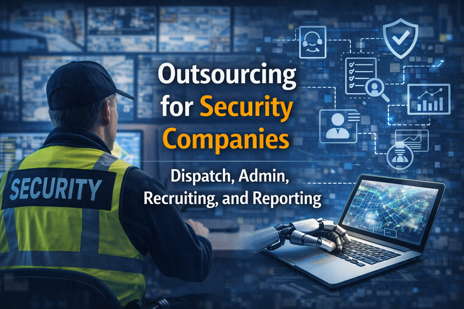Outsourcing for Security Companies: Dispatch, Admin, Recruiting, and Reporting