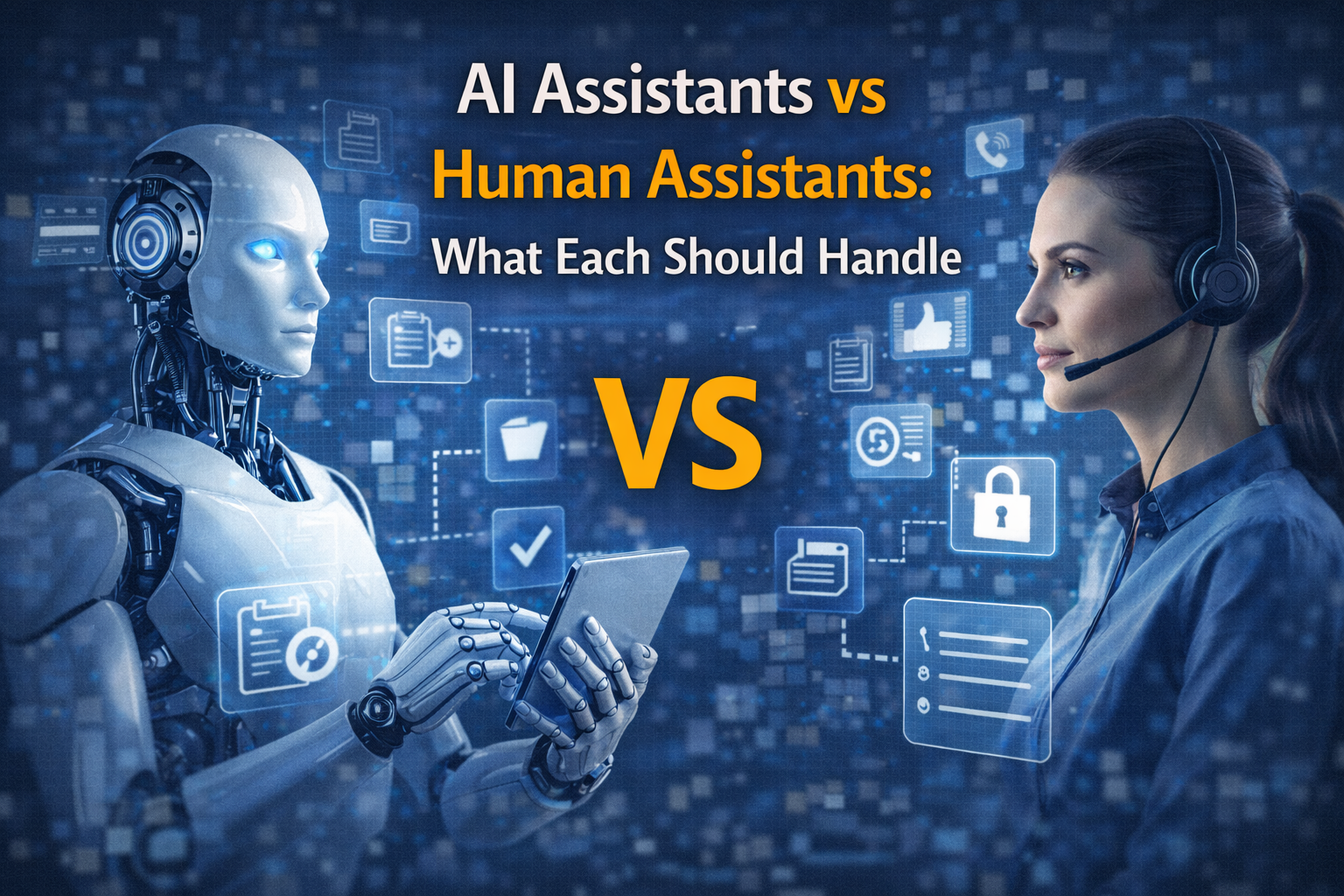 AI Assistants vs Human Assistants: What Each Should Handle