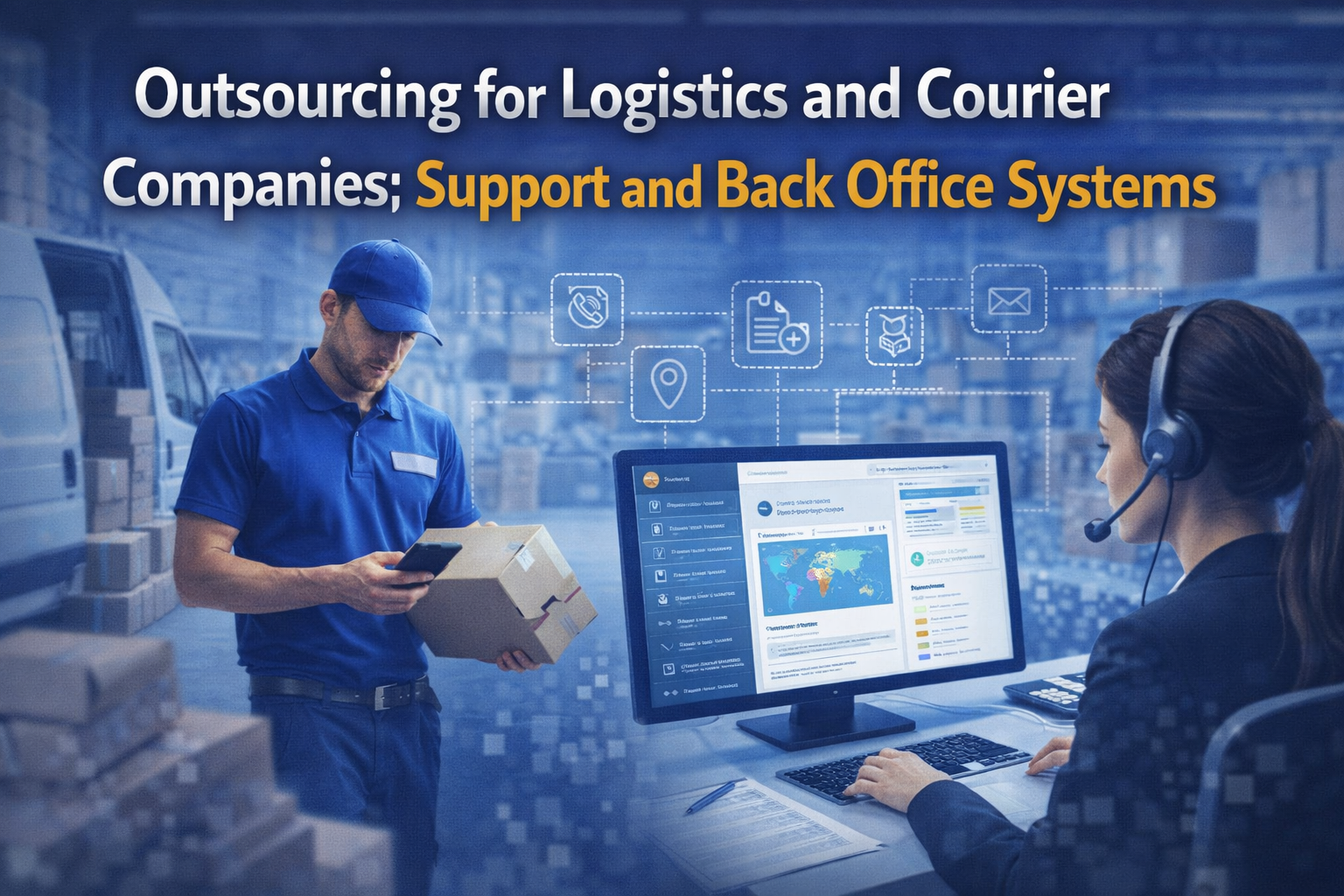 Outsourcing for Logistics and Courier Companies: Support and Back Office Systems