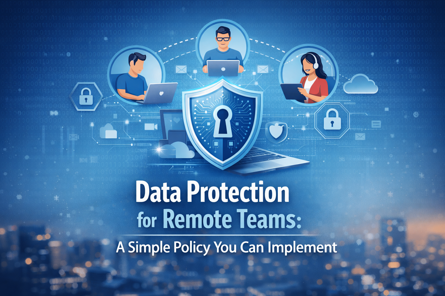 Data Protection for Remote Teams: A Simple Policy You Can Implement