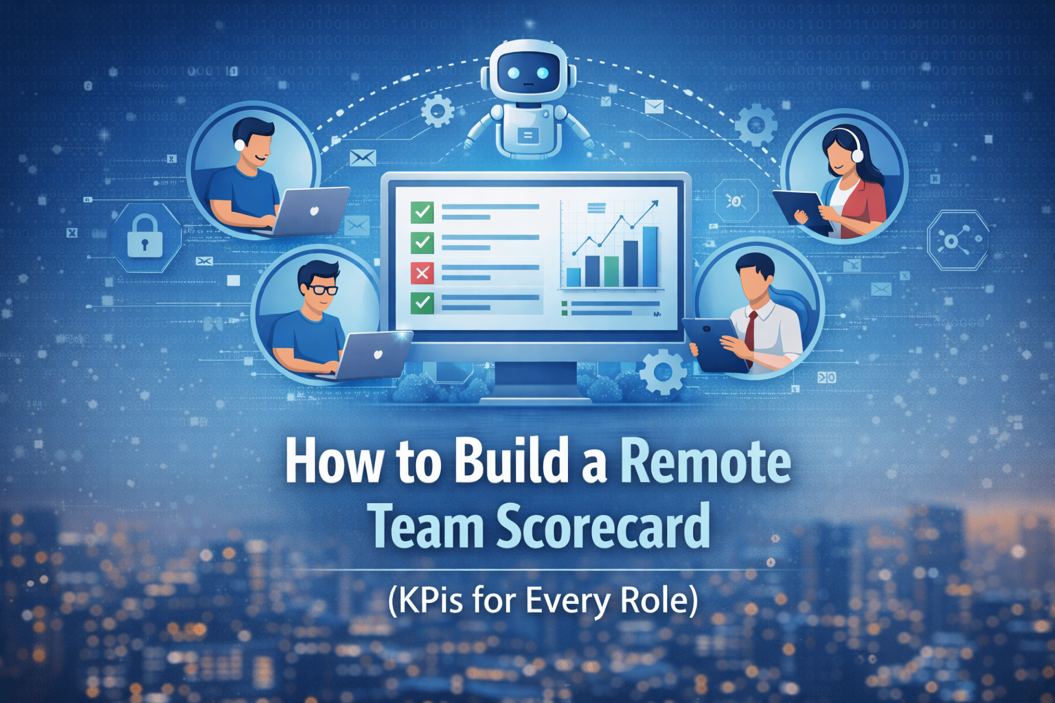 How to Build a Remote Team Scorecard (KPIs for Every Role)