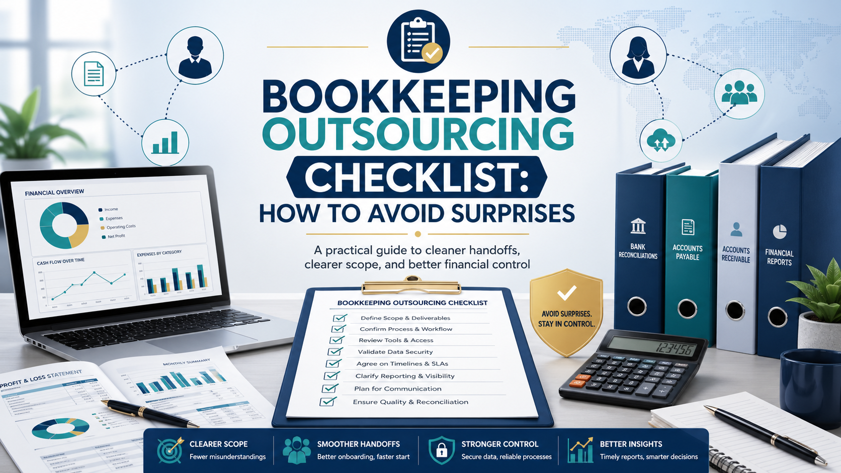 Bookkeeping Outsourcing Checklist: How to Avoid Surprises